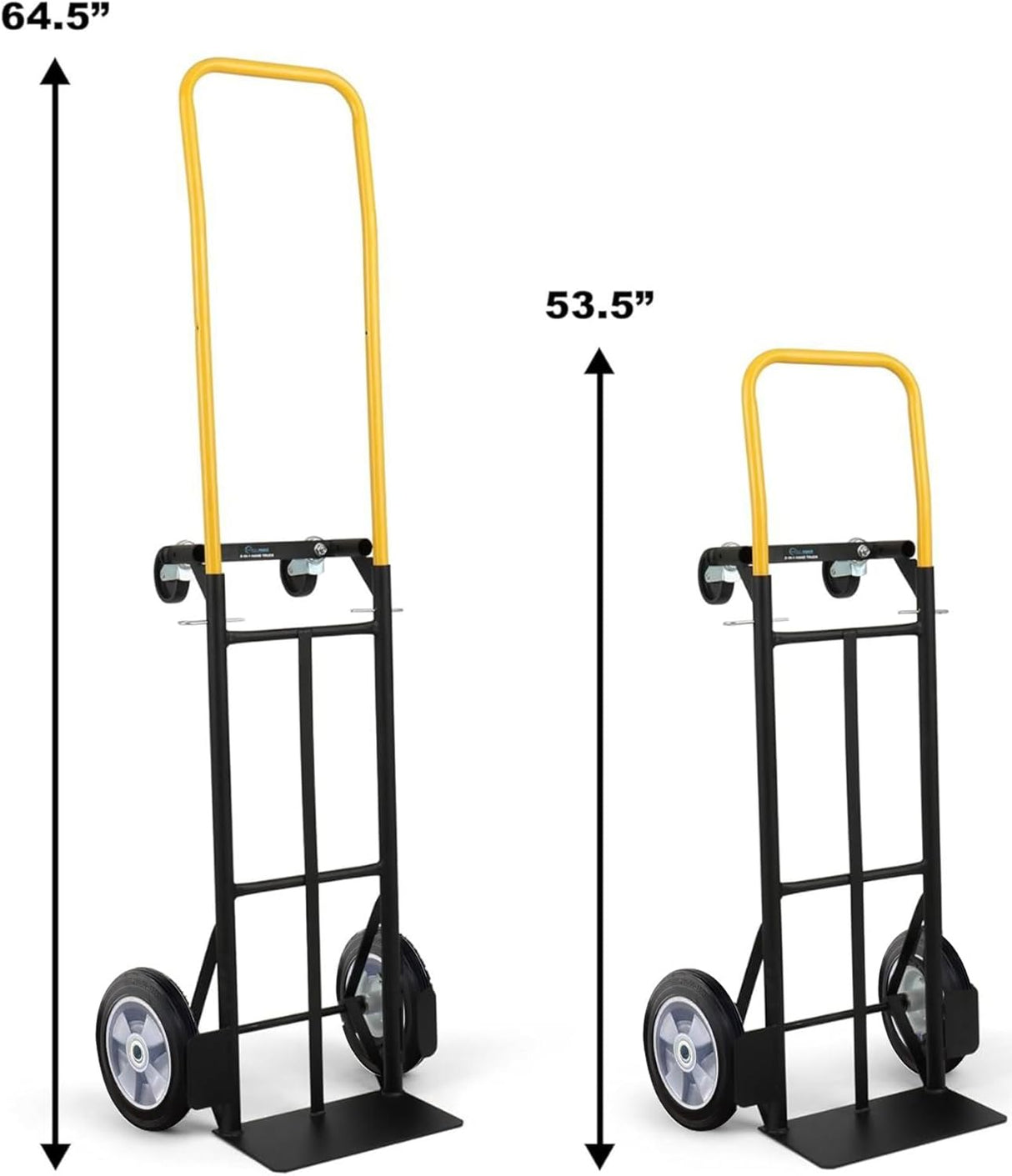 Carretilla Convertible Simpli-Magic 800 lb, 10 Ruedas Sin Aire