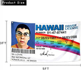 Bandera de Licencia de Conducir McLovin, Duradera y Divertida
