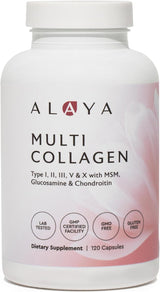 Alaya Naturals Colágeno Hidrolizado en Cápsulas 120