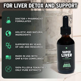 Super Liver Support con Cardo Mariano - Suplemento Herbal Líquido