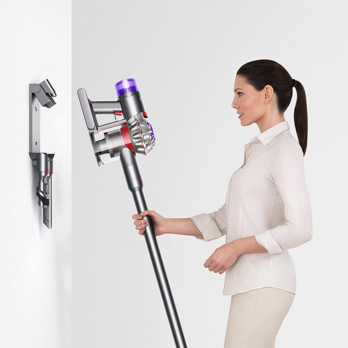 Aspiradora sin cable Dyson V8: potente, ligera y eficiente.