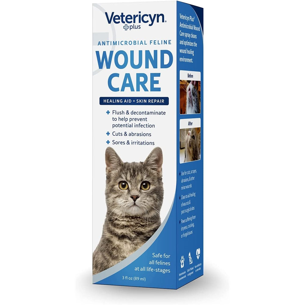 Suplementos Spray para el cuidado de heridasde gatos