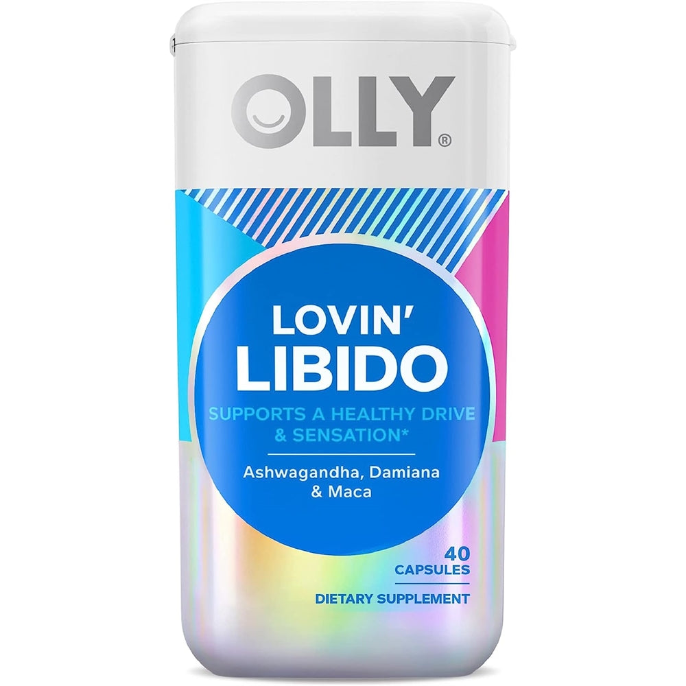 Suplemento OLLY Lovin Libido Capsules Boost Desire 40 unid