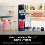 Fabricante de bebidas con gas Ninja color negro