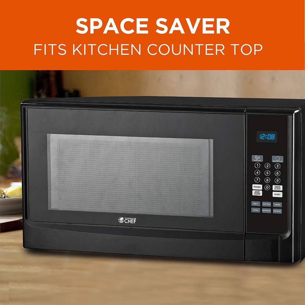 Microondas Comercial 1.4 Pies Cúbicos, 1100W, 10 Niveles