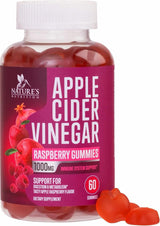 Gomitas veganas de vinagre de sidra de manzana de 1000 mg