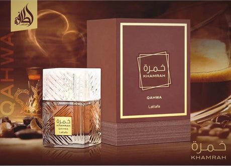 Eau de Parfum en espray unisex Khamrah Qahwa, 3.4 oz