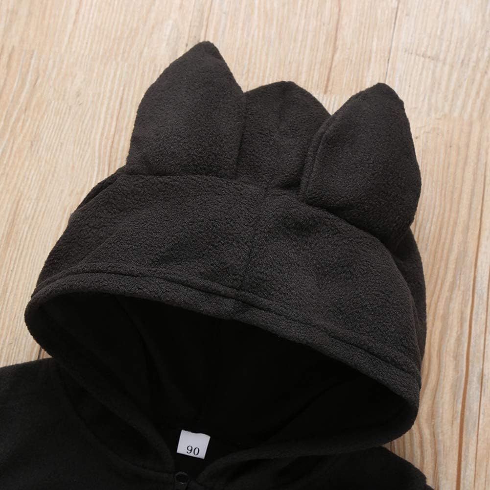 Disfraz Halloween Weixinbuy para Niño/a, Bata con Capucha, Bat