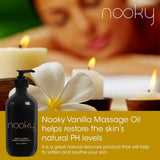 Aceite de masaje de vainilla con aceite de coco NOOKY