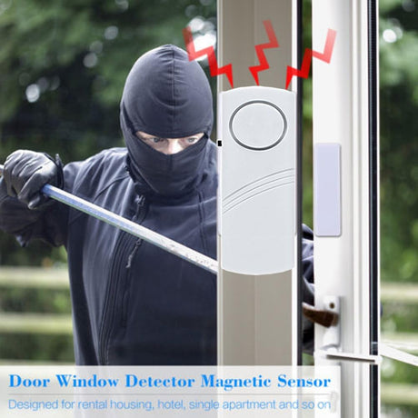 Alarma Magnética de Puerta y Ventana, Sensor Antirrobo