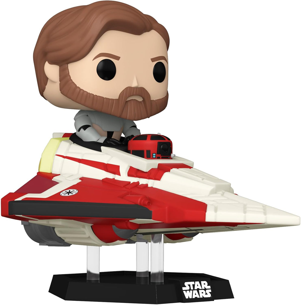Funko Pop! Ride: Obi-Wan Kenobi en Delta 7 Jedi Starfighter