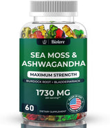 Gomitas de Musgo de Mar con Ashwagandha y Burodaco Vegan