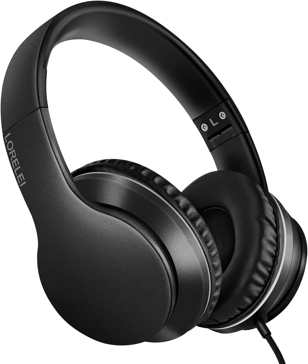 Auriculares LORELEI X6 con micrófono, plegables y portátiles
