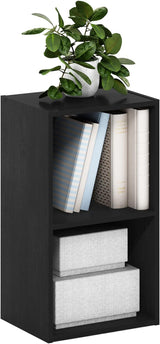 Estantería para libros, 2 niveles, cubos - Modelo Luder