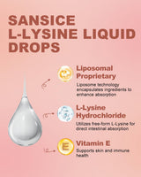 Suplemento de L-Lisina líquido, ImmuneSupport, 4 oz