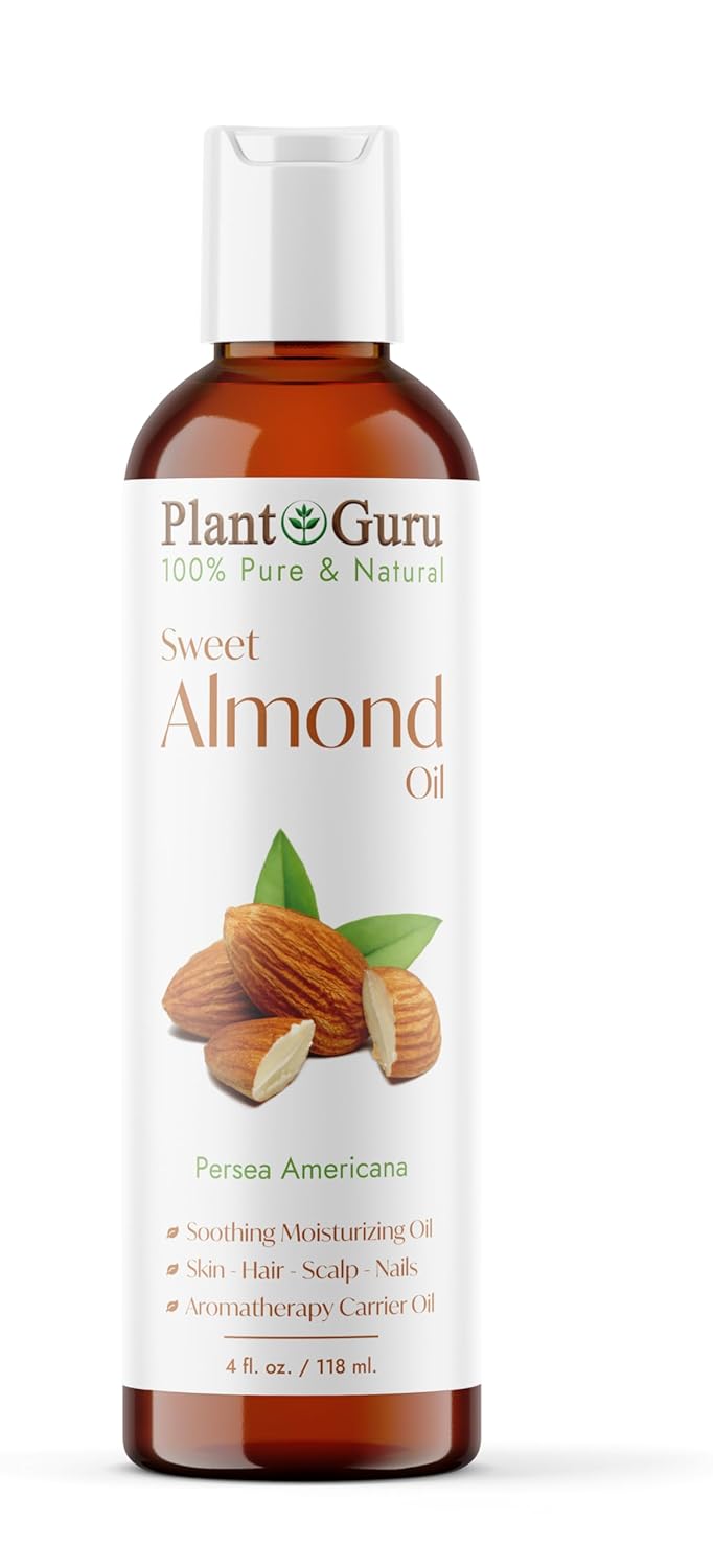 Aceite de Almendra Dulce 100% Puro Prensado en Frío para Piel
