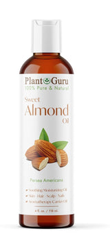 Aceite de Almendra Dulce 100% Puro Prensado en Frío para Piel