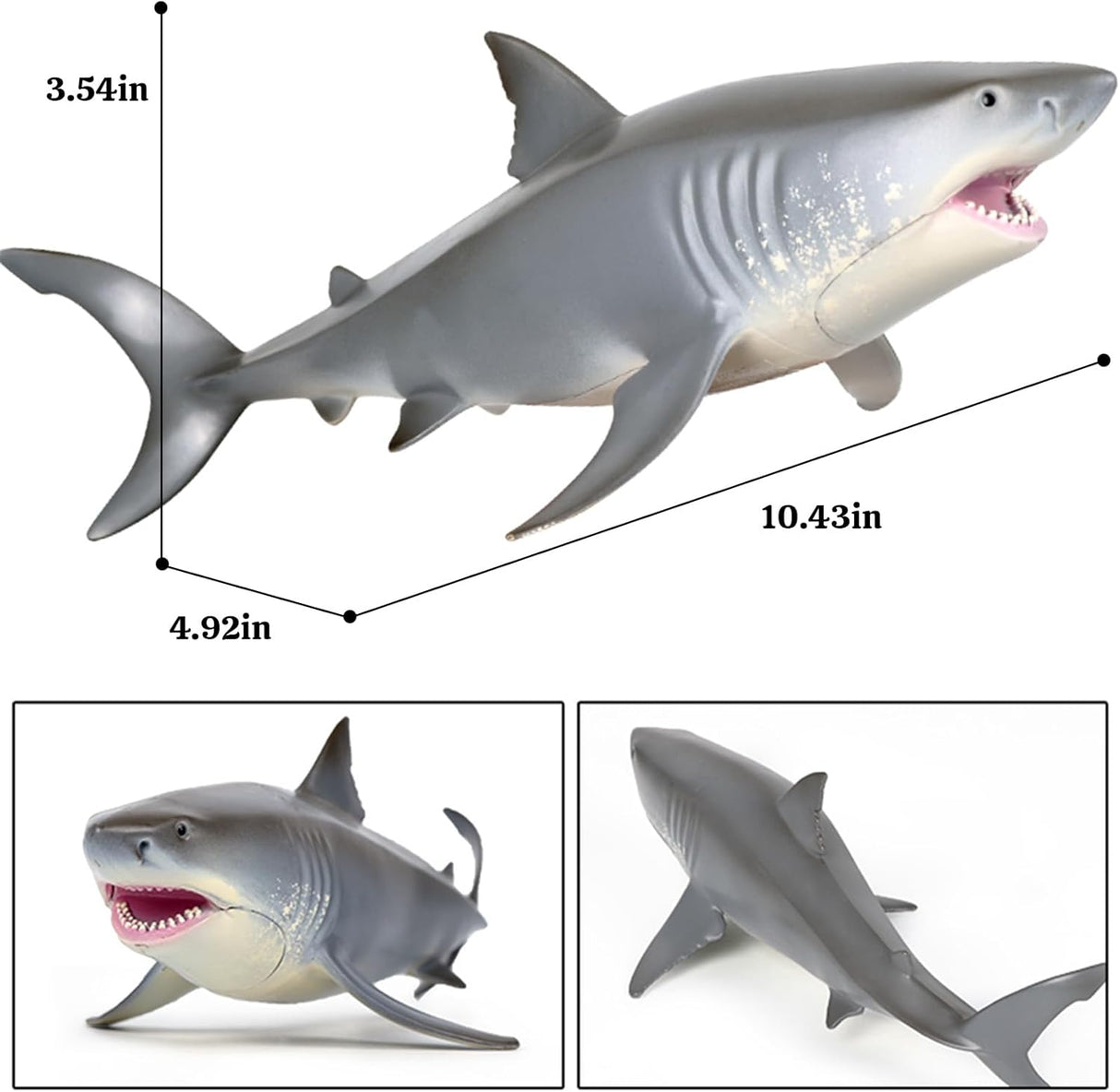 Juguete Tiburón Grande EOIVSH - Figura Realista para Niños