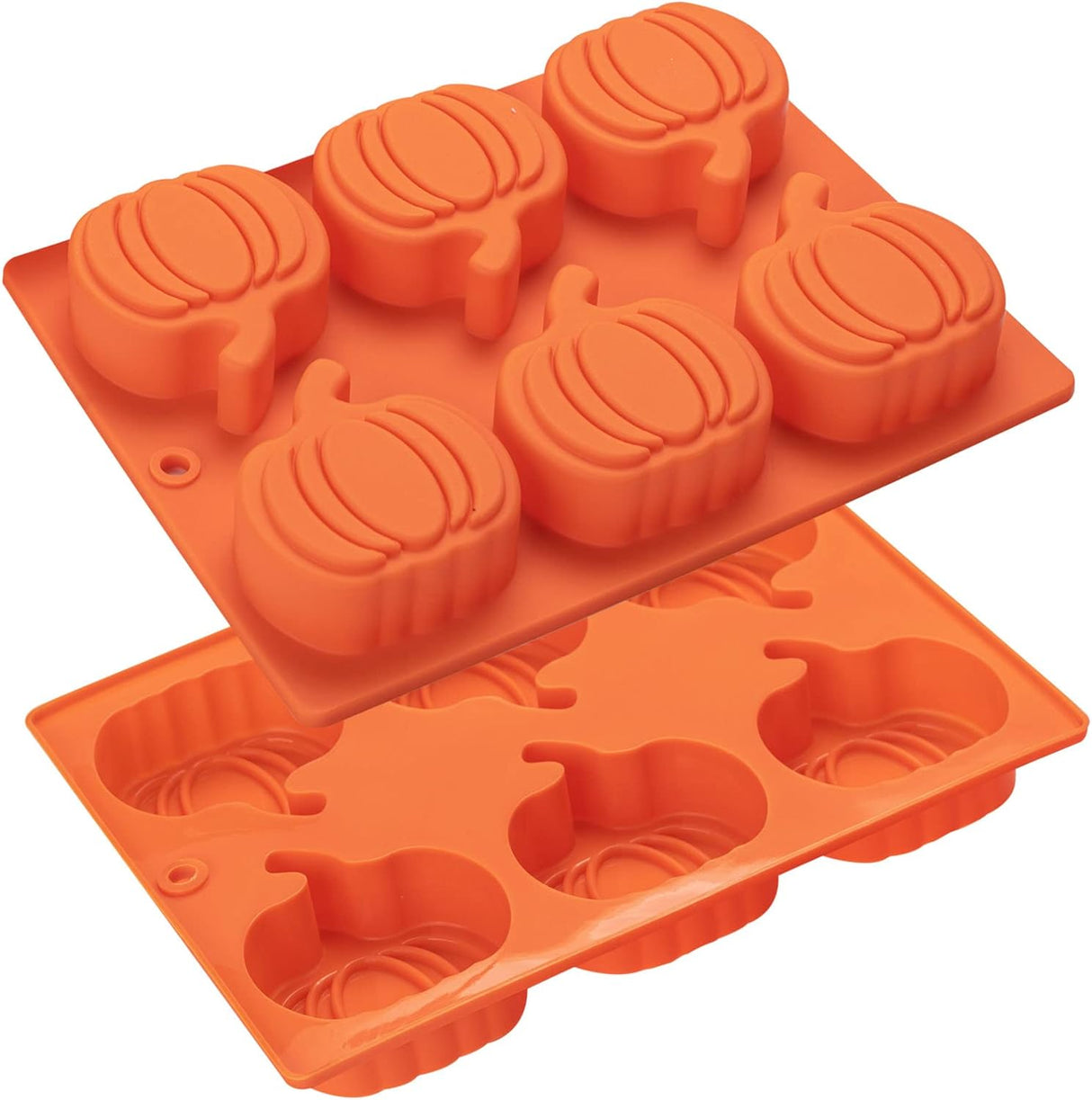 Moldes de Silicona para Calabaza, 2 Piezas, para Repostería
