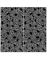 Azulejos de pared de tela con licencia oficial, muebles