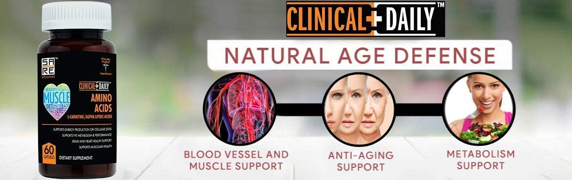 Acetil L Carnitina + Alfa Lipoico Suplemento 60 Cápsulas