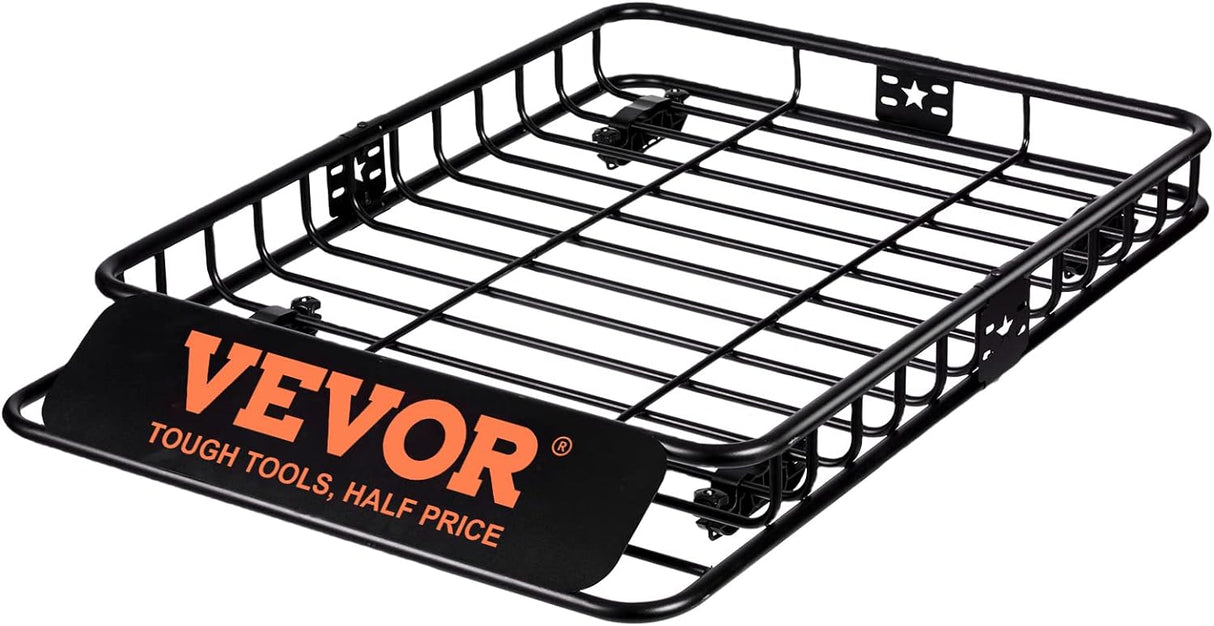 Cesta de carga para portaequipajes para techo VEVOR