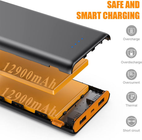 Cargador portátil de energía de batería externa para celular