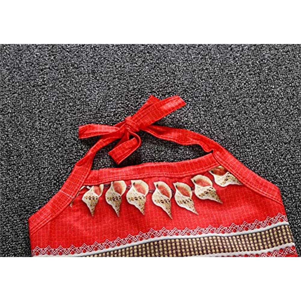Disfraces Traje de baño de princesa Halter Bikini