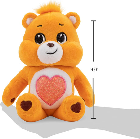 Peluche de grano vientre brillante Oso de corazón tierno