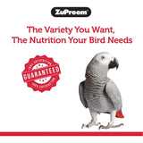 Dieta de mezcla de frutas medianas-grandes para aves