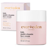 Crema facial natural y a base de plantas para niños | Loción hidratante limpio y no tóxico | Cuidado de la piel multivitamínico