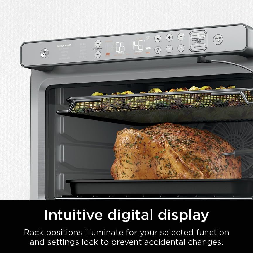 Horno Tostador Ninja Prestige Smart XL 10 en 1 DT551