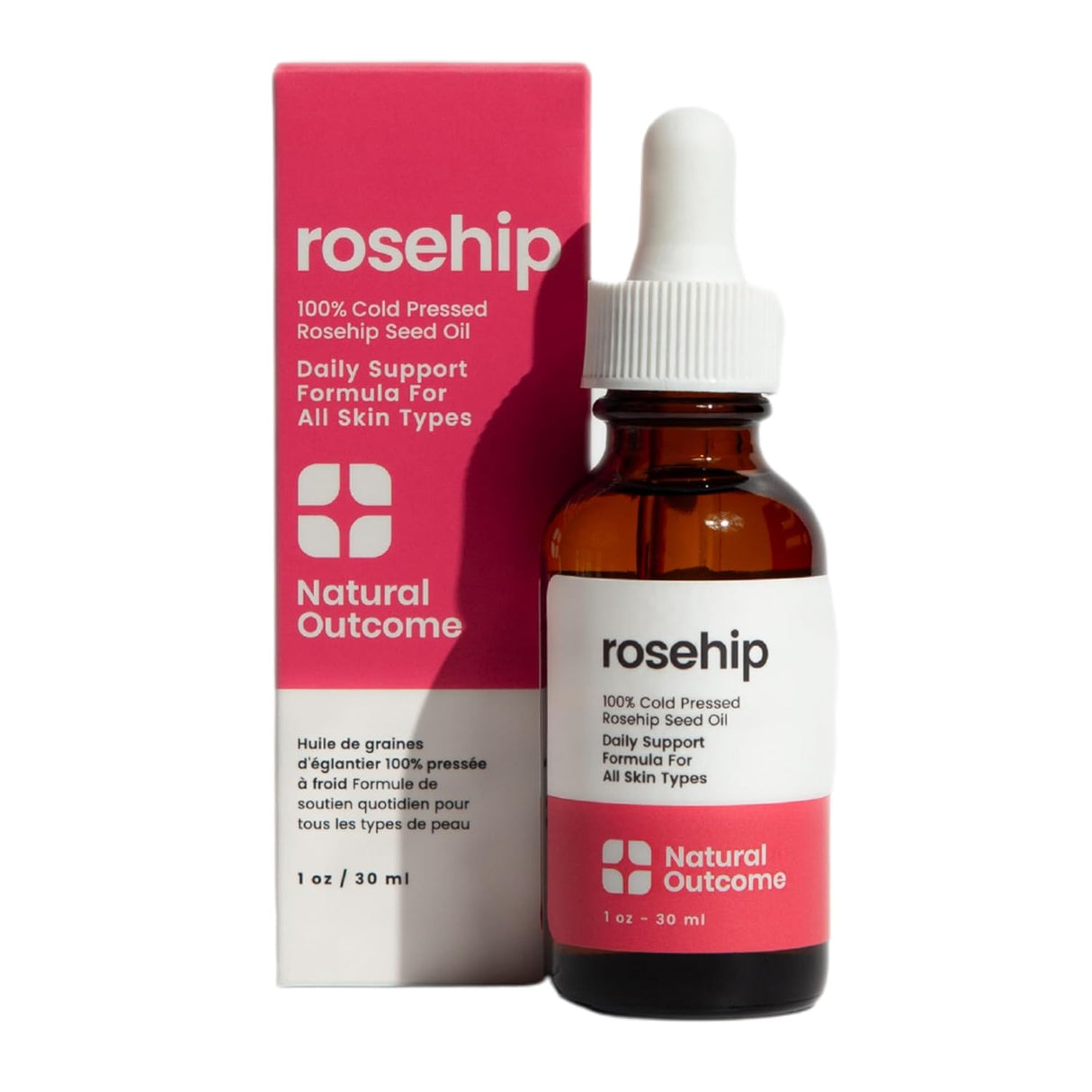 Aceite facial de rosa mosqueta puro prensado en frío anti-edad