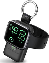 Cargador inalámbrico portátil negro para celular