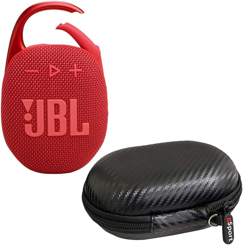 Altavoz Bluetooth JBL Clip 5 Ultra Portátil con Funda gSport