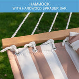 Hamaca Doble Lazy Daze 12 FT, con barra, 450 lbs, exterior