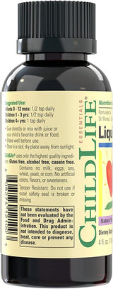 Suplemento Liquid Iron dietético para bebés  niños natural