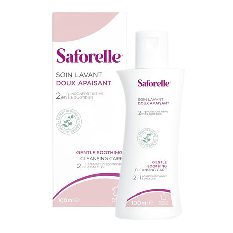 Cuidado Limpiador Suave Saforelle 100ml, Ideal para Piel Sensible