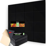 Paneles acústicos 12x12x0.4 - Tratamiento Sonoro - 18 Pack