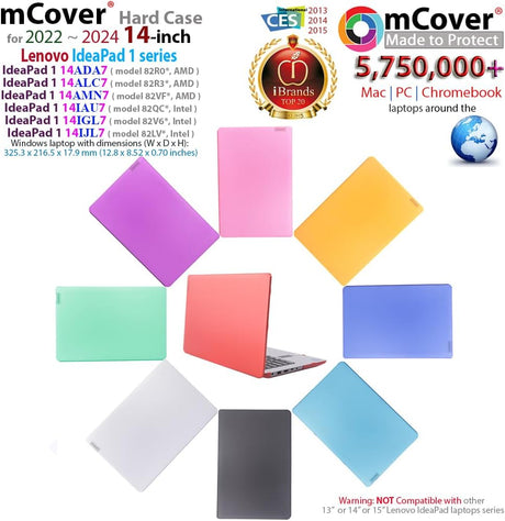 Funda mCover para Lenovo IdeaPad 1 Series 14 (2022-2024)