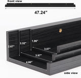 Estanterías flotantes Giftgarden 47 madera, set de 3 tamaños