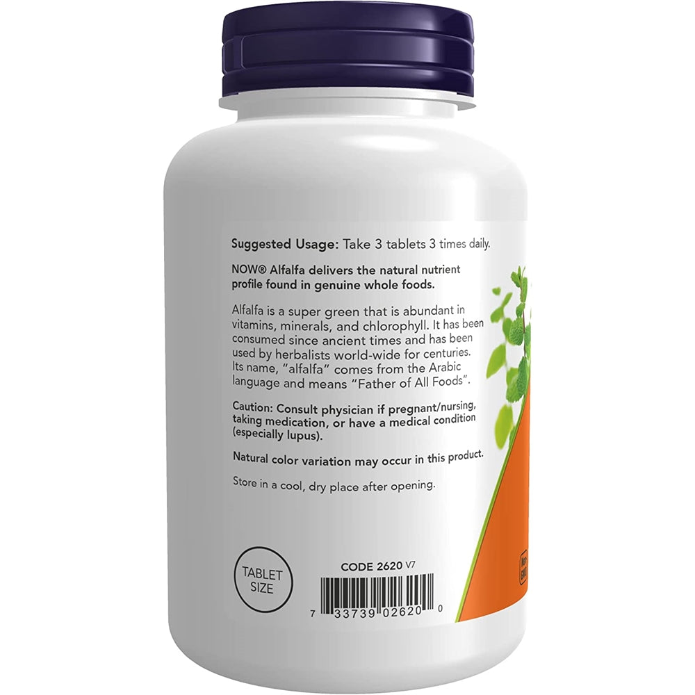 Suplementos Alfalfa SUPERALIMENTO VERDE