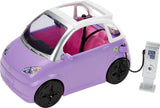 Accesorios Barbie, Coche Eléctrico 2 Plazas, Transformable