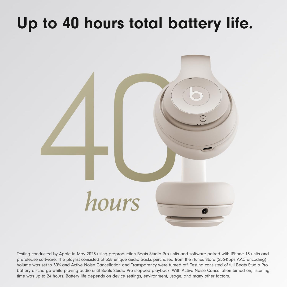 Auriculares Bluetooth Beats Studio Pro, Cancelación de Ruido