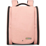 Mochilas para transporte de gato color rosado