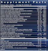Life Extension Dos por día (suplemento multivitaminas y minerales de alta potencia), 60 tabletas
