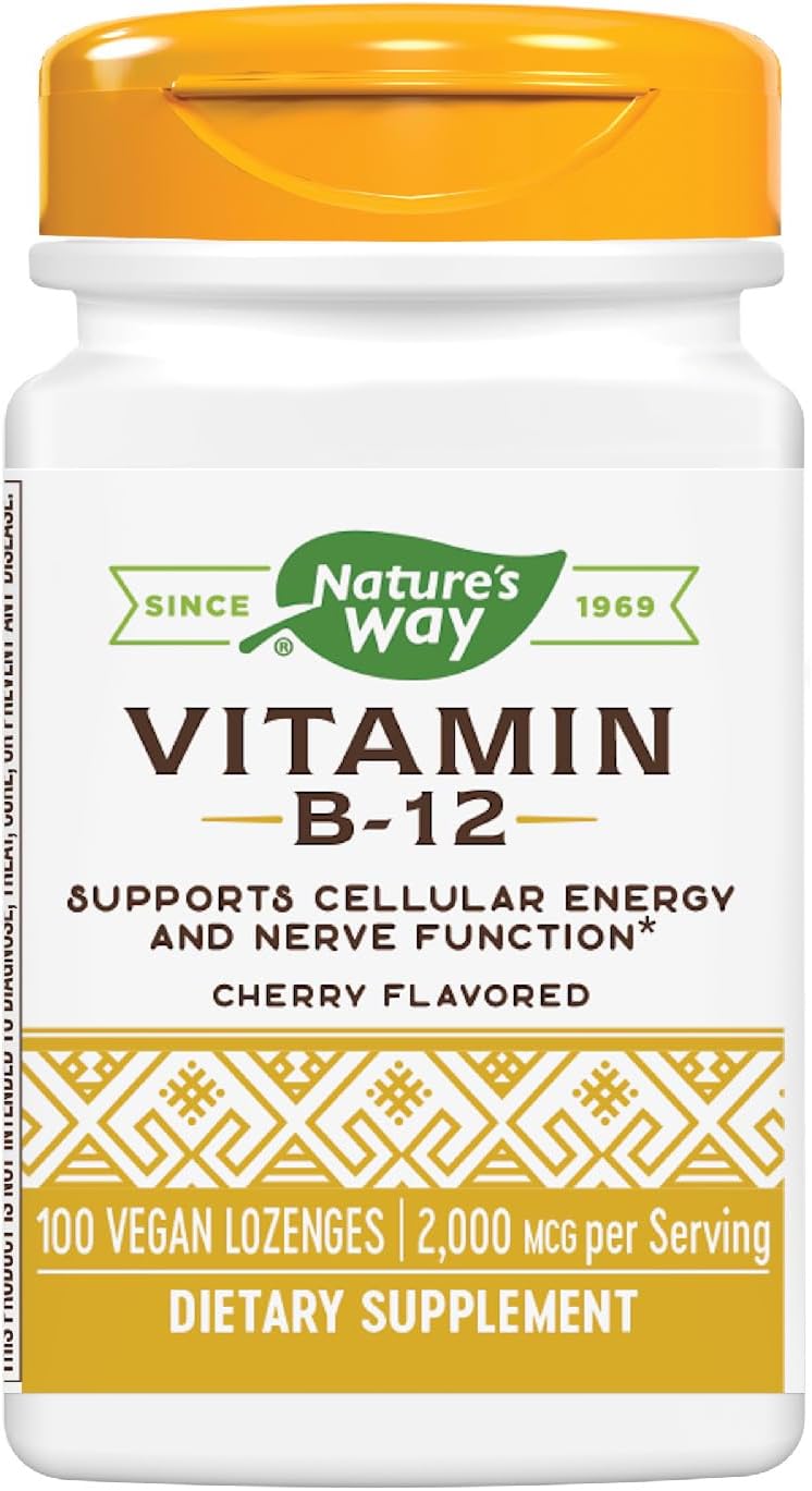 Natures forma de vitamina B-12 – 2000 mcg – 100 lozenges