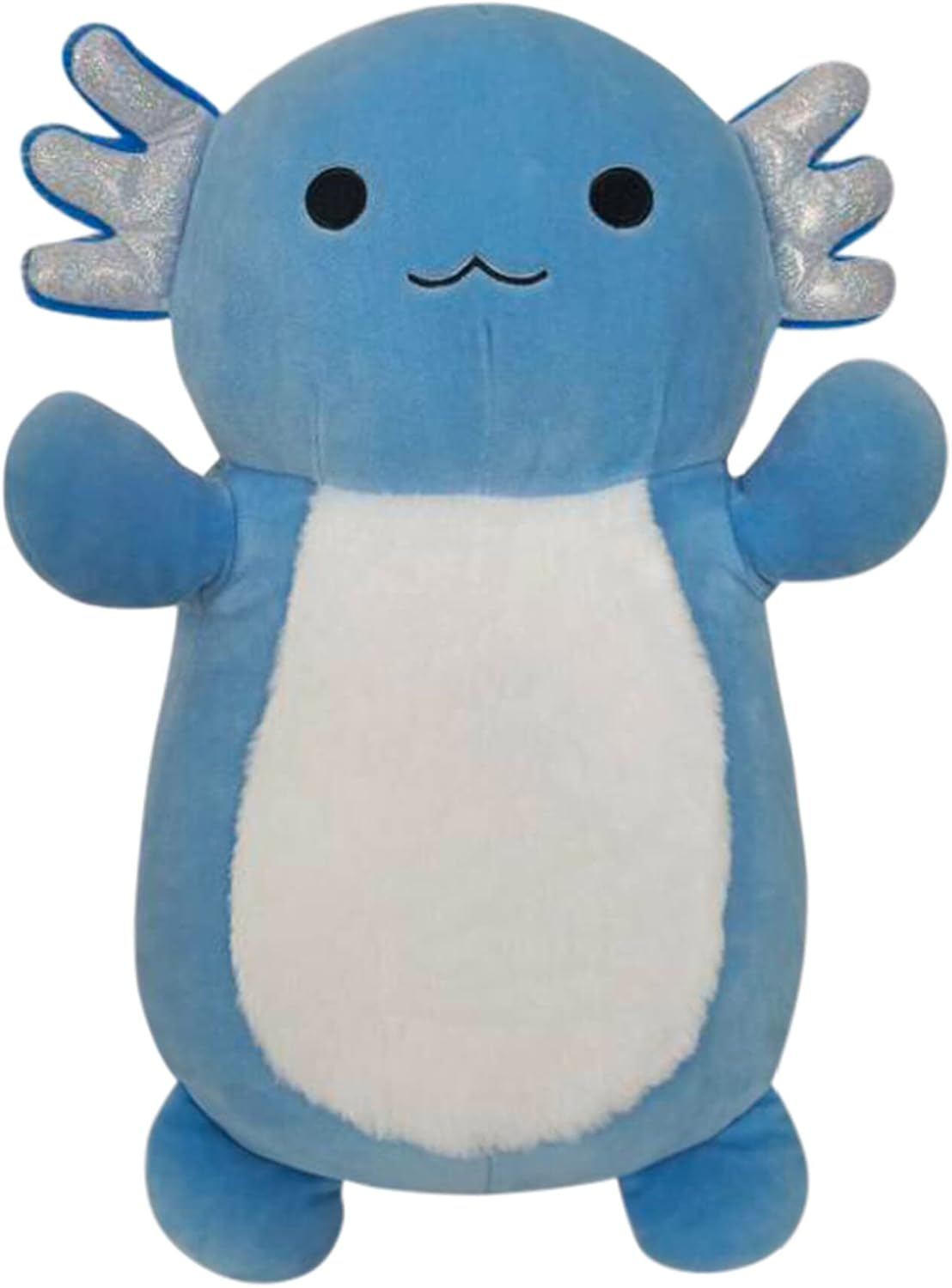 Peluches  Squishmallows HugMees Axolote degradado azul  14