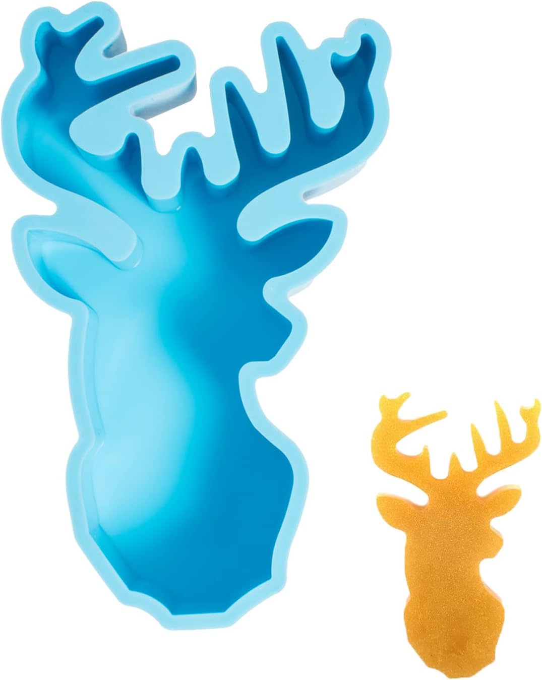 Moldes de Silicona Qeuly para Aromas Cabeza de Ciervo
