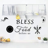 Sticker de Pared para Comedor y Cocina, Marca XYZ, Modelo 123